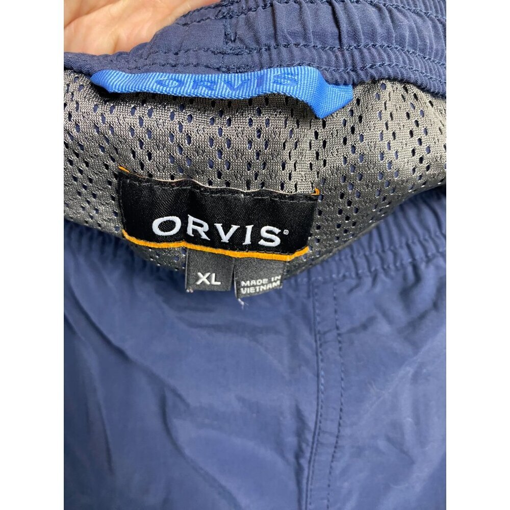 Orvis Board Swim Shorts Mens size XL Blue Outdoor Vacation Beach Summer Spring - Picture 14 of 15